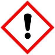 2.2 Címkézési elemek: Veszélyt jelző szimbólum(ok): GHS07 Figyelmeztetés: FIGYELEM Figyelmeztető / H mondatok: H315 Bőrirritáló hatású. H319 Súlyos szemirritációt okoz. H335 Légúti irritációt okozhat.