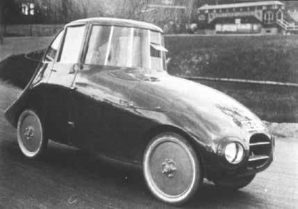 ➎ 1923-ban Berlinben a Ley T6, az Audi Typ K 14/50 PS és a Dixi 6/24 PS ➌ Részlet a szabadalmi leírásból szült a Járay szabadalma alapján, aerodinamikailag tudományosan megalapozott tervezésű autó, a