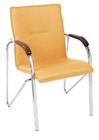 szövetminta - C, M és műbőr színminták - V konferencia szék SAMBA CHROM Magasság: 88 cm Szélesség: 60 cm Mélység: 55,2 cm Az ülés magassága: 45 cm szövetminta - BN,