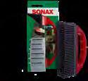 SONAX Tornador Sűrített levegős pisztoly szívó tartállyal, amely a levegőt és a tisztító folyadékokat porlasztja és nagy nyomás alatt kavarja őket.