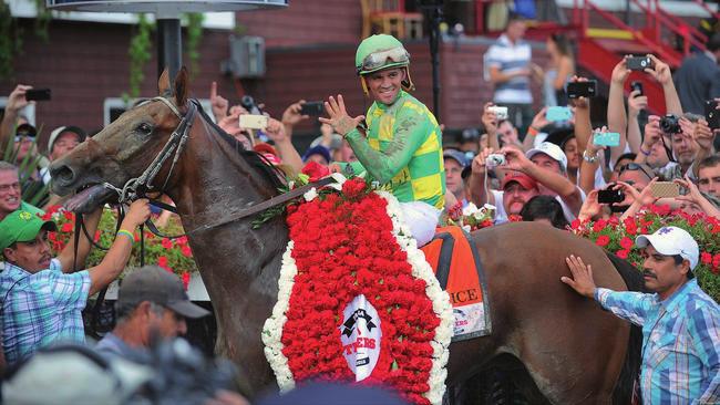 A Travers olyanokat buktatott el, mint a legendás Secretariat, Affirmed vagy a Hármas Koronát bár el nem hódító, de kitörölhetetlen nyomot hagyó Man O War erre a listára kerül most American Pharoah