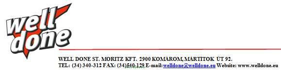 1/5 Verzió: 2.0 BI ZTONSÁGI ADATLAP készült a 1907/2006/EK és a 453/2010/EK rendelet szerint 1. Az anyag/ keverék és a vállalat/ vállalkozás azonosítása 1.1. Temékazonosító: 1.2. Azonosított felhasználás: tisztítószer, zuhanykabinok savas tisztítása 1.