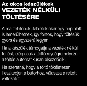 nwcqi1 Vezeték nélküli töltő Asztallapba, fedlapba felülről süllyeszthető kivitel, D=60 mm-es furat szükséges hozzá leadott