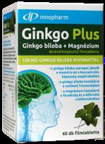 Hatóanyag: Ginkgo biloba kivonat, magnézium.