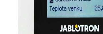 12 2. A JABLOTRON 100 RENDSZER HASZNÁLATA Megjegyzés: Az Alapértelmezett rendszer profil használata esetén lehetőség van arra is, hogy először kiválassza az élesíteni kívánt partíciót a partíció