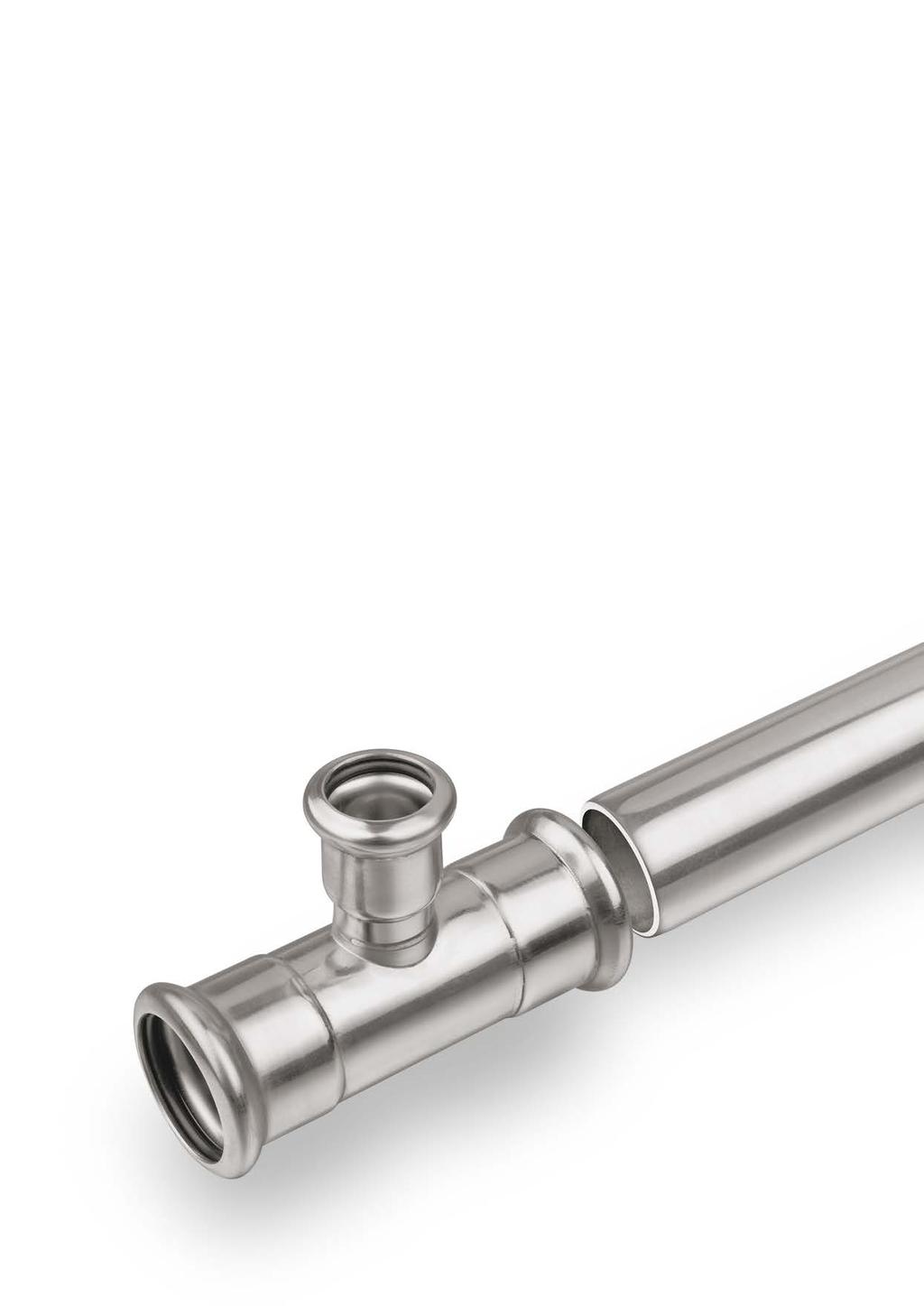 Ø 12 168,3 mm KAN-therm RENDSZER Inox Nemes anyag,