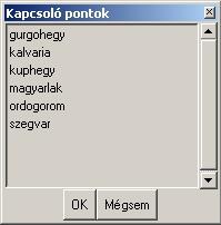 A test1 állomány transzformációjához a Demodata könyvtárban található test_trafo célállományt fogjuk felhasználni. Válassza ki a Koordináta transzformáció menüt.