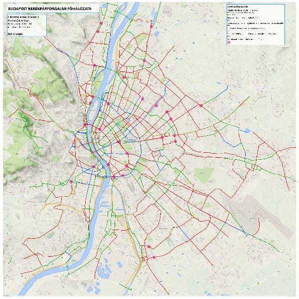 Alaphelyzet Kerékpárforgalmi főhálózat:
