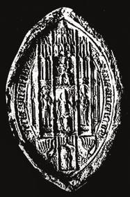 181 Prvým ostrihomským arcibiskupom, ktorý reflektoval načrtnutú novú schému pontifikálnej pečate bol arcibiskup Boleslav (1321 1328) (obr. 29).