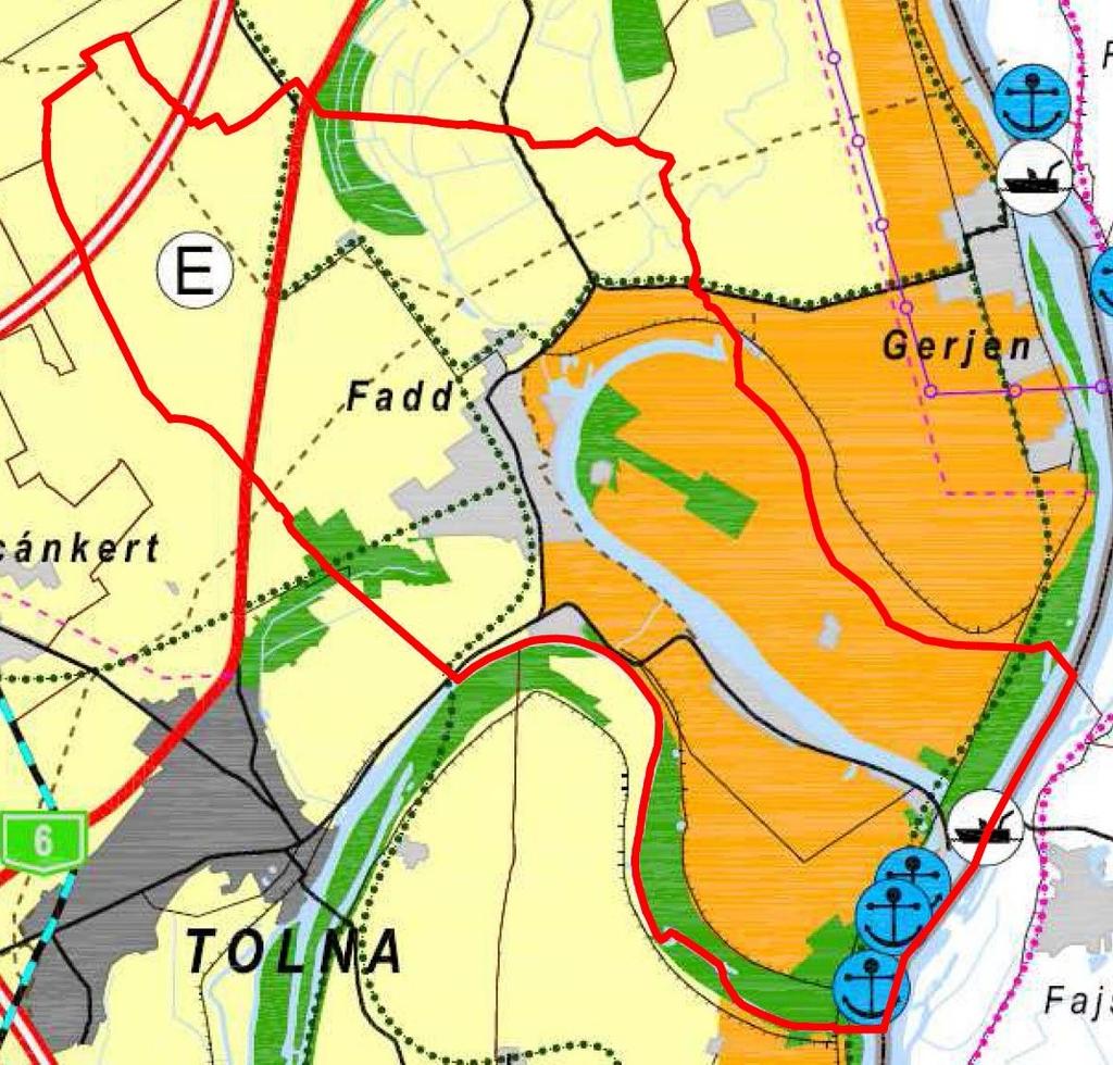 területének keleti részét ebbe a térségbe sorolja. A terület túlnyomó részt mezőgazdasági művelésű, az erdők jelenléte nem jelentős.