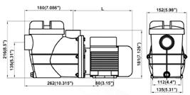 6m3/h H=6m 0,35HP/230V 1 6,4