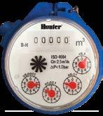 HC Vízórák Az elektromos kimenettel rendelkező vízmérő két fő részből áll: 1.