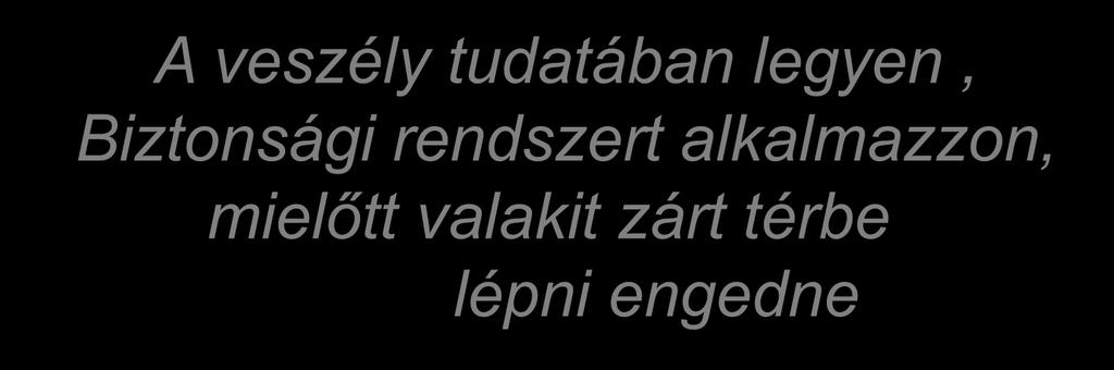 Kell, hogy Ön: ERSTICKUNGSGEFAHR A veszély tudatában legyen, Biztonsági