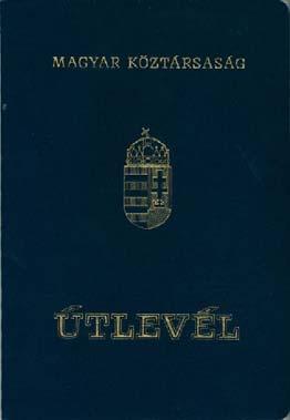 3.2.6. Útlevél A természetes személy ezzel az okmánnyal is igazolhatja személyazonosságát.