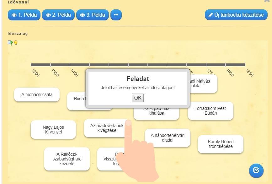 mintafeladata: