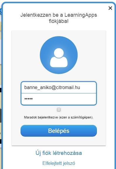 Ha az Elfelejtett jelszó szolgáltatást igénybe vesszük, akkor a visszajelző e-mailben kapott linket másoljuk át a böngésző címsorába, mert általában a link végén
