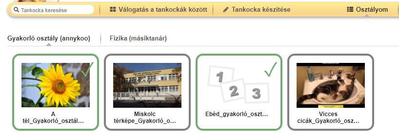 Ha csak az osztályból távolítjuk el, akkor a tanuló fiókja teljes jogúvá válik, és ott megtalálja az eddig készített tankockáit is, ugyanakkor azok az osztálymappából eltűnnek.
