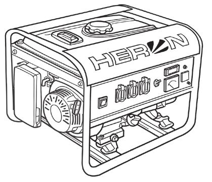 I. Tartalomjegyzék Típusjelölés: Heron EGM 25 AVR Generátor háromfázisú, szinkron Feszültség / frekvencia 230 V~ / 50 Hz Max.