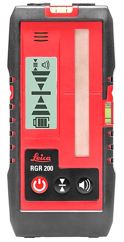 Az új Leica RGR 200 detektor A zöld és piros Linokkal egyaránt