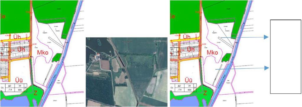 A község külterületén, Őze-tanya K-i oldala mellett a 0143/ hrsz-ú telek nem teljes mértékben mocsár, vagy az építés szempontjából korlátozottan figyelembe vehető terület.