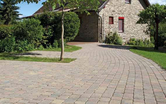 TÉRKŐ 60x20 cm, 40x20 cm 8 cm közép carbon CASTRUM ANTIK TÉRKŐ CASTRUM 5 
