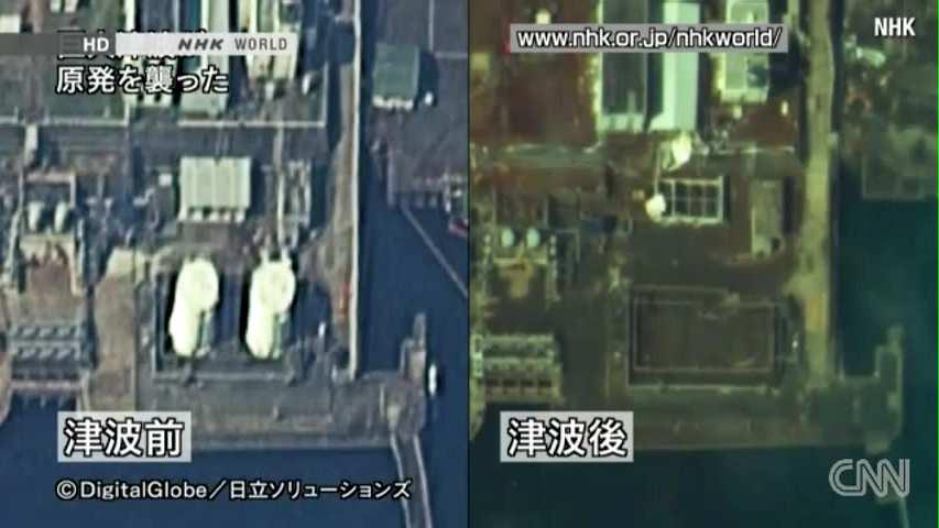 Fukushima Daiichi, 1. blokk Március 11.