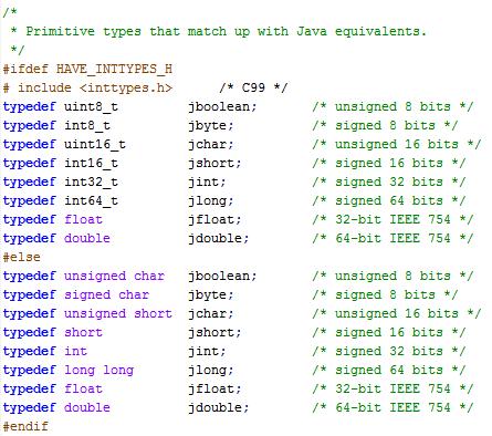 Java C/C++ típusok Típusok, lásd itt: