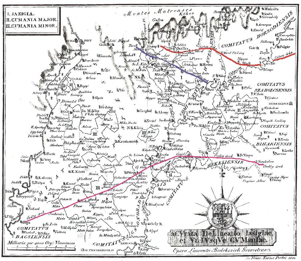 : Map of Ignác Müller, 1771. 8.