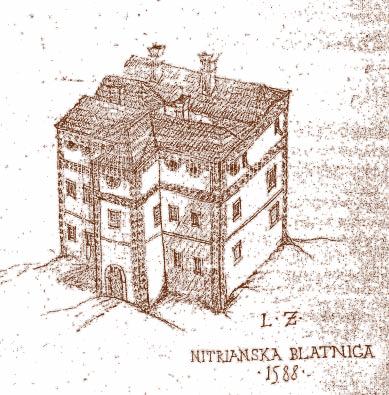 Text na tabuli označuje Ladislava IV. Zelemera a rok 1588, pravdepodobne rok dokončenia renesančnej úpravy kaštieľa.