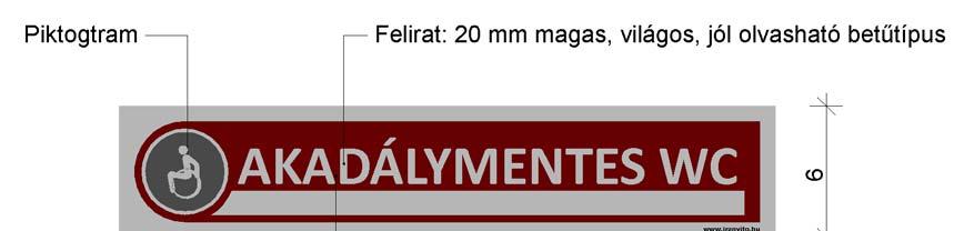 A mosdó szifonja olyan kialakítású, hogy térdszabad mozgást biztosít a kerekesszékben ülő embernek is. A mosdó elhelyezése min. 40 cm tengelytávolságra történik az oldalfaltól.