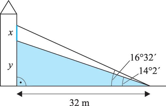 80 Hegyesszögû trigoometriai alapfeladatok Toryok, hegycsúcsok és egyéb magasa levô tárgyak 64. 645. 646. 647. 648. 64.. 0 m magas a toroyatea. 64.. 0,14 m magas a yárfa.