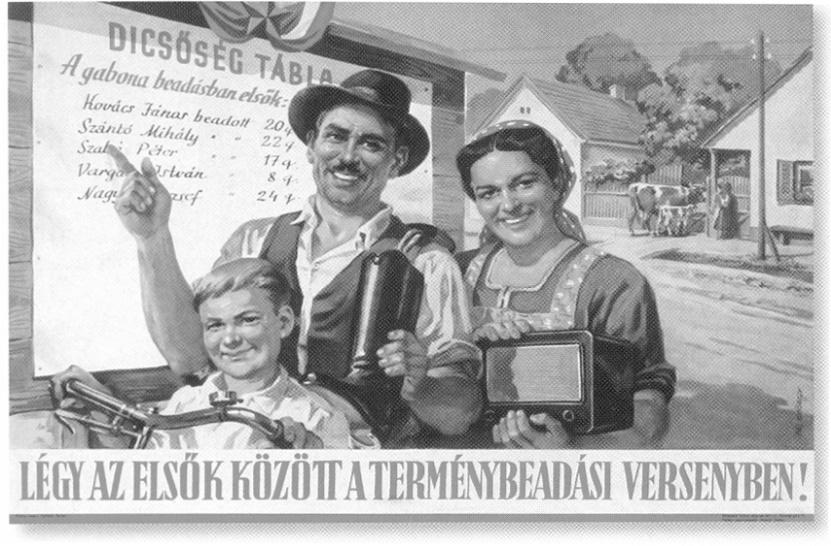 Viac ocele, silnejšia krajina! C) D) Buď medzi prvými v súťaži odovzdávania úrody!