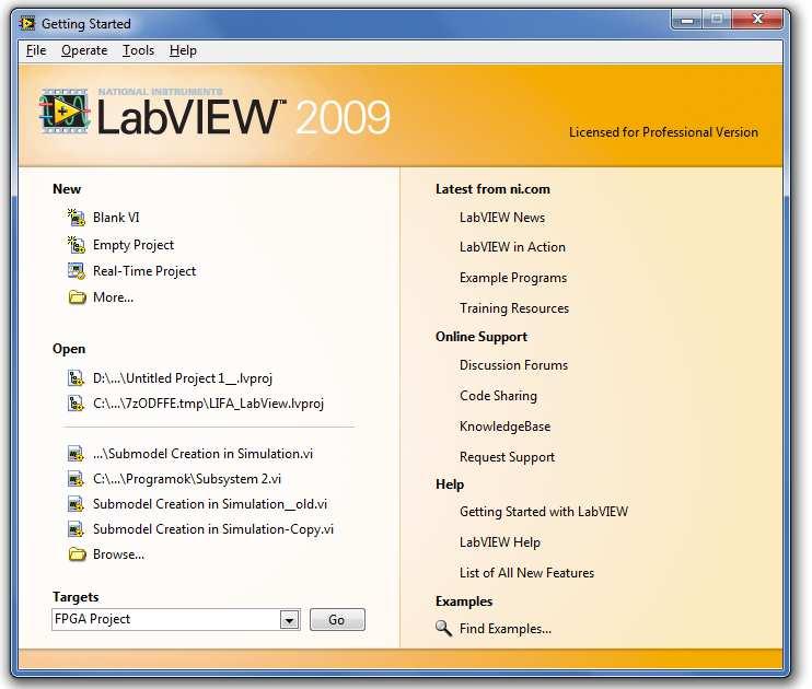 C1.3 LabVIEW MathScript C1.3.1 Bevezetés Követelmény: MathScript RT Module Hogyan indítsuk el a MathScript programot LabVIEW környezetben?