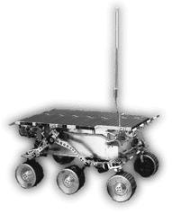 Egy példa A Pathfinder 1997, Július 4-én landolt a Marson Egy kis terepjárót bocsátott útjára Elképesztő fizikai és mechanikai problémákat kellett leküzdeni A vezérlőprogram hibája miatt néha előre