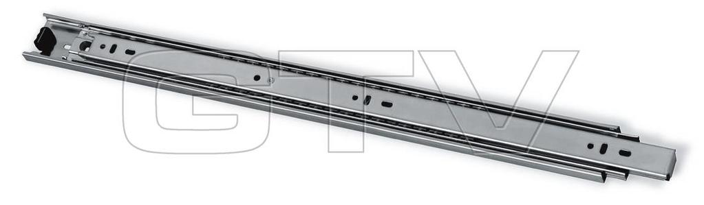 Fiókcsúszók Golyós fiókcsúszók Teljesen kihúzható! Magasság: 45 mm Anyag: Horganyzott acél Teherbírás: 30 kg Kiszerelés: 15 pár/doboz EUR/pár Ft/pár Fiókcsúszó, teleszkópos.