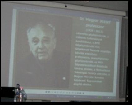 Nagy Géza, gépészmérnök, műszaki doktor, akit a debreceni műszaki