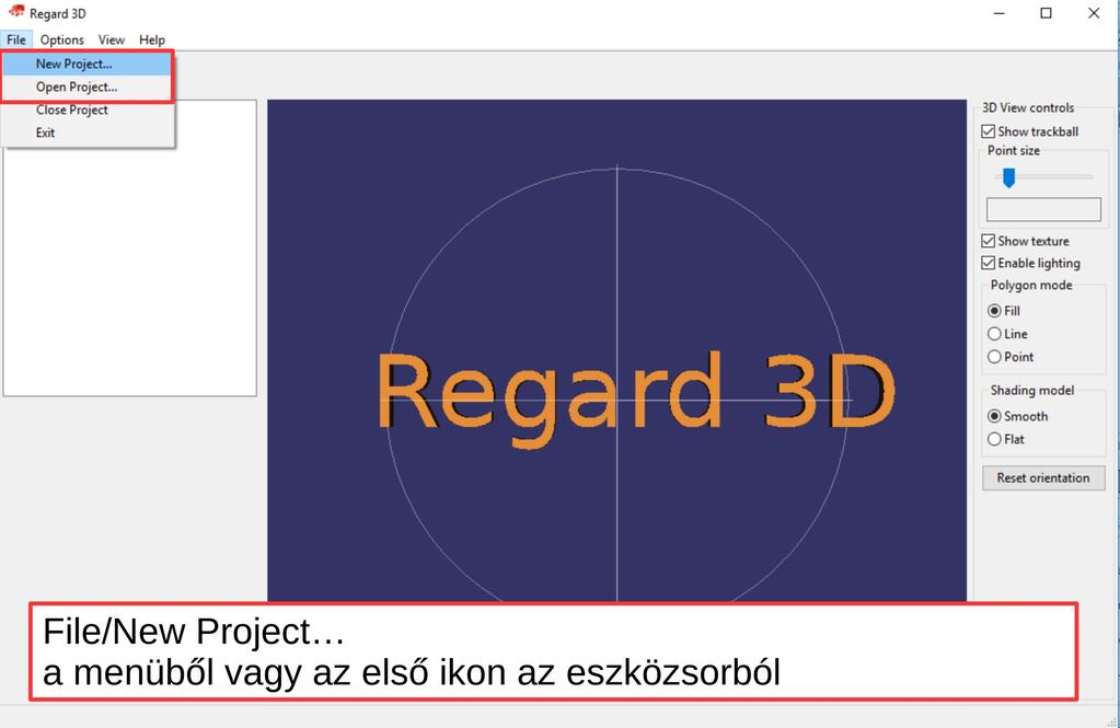 Új projekt