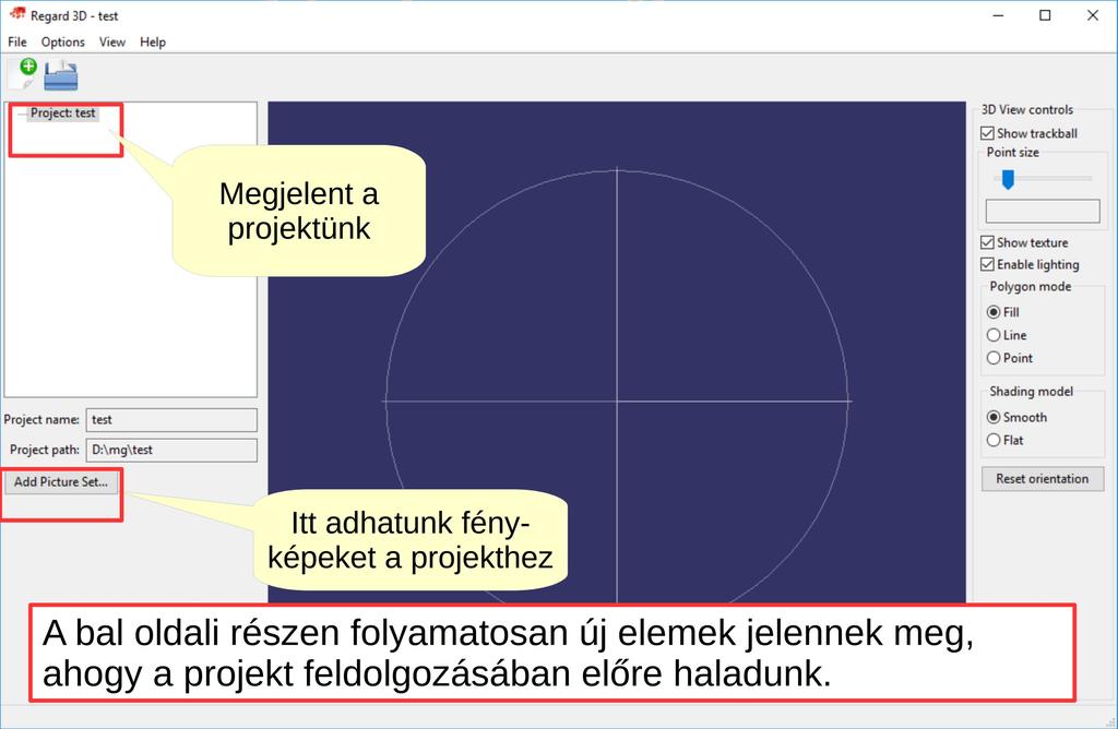 Új projekt