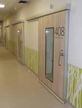 Tisztatérben használatos speciális ajtók Orvosi területen, műtőhelyiségekben gyakran fennáll ez az eset, amikor ajtóink a hermetikus zár és az egyszerű tisztítási lehetőség