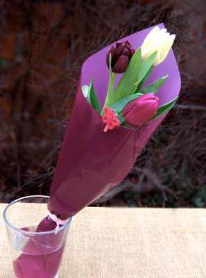 6. 3-5 szálas csokrok Rózsa csokor 2750 Ft/db Tulipán