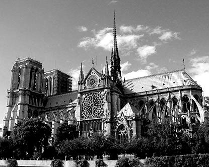 Notre-Dame Romanički Gotički 5