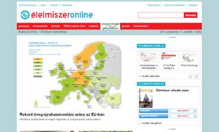 ONLINE ÉLELMISZER WEBOLDAL 125 000 75 000 oldalletöltés havonta egyedi látogató havonta Az Élelmiszer online piacvezető weboldal az FMCGszektorban.