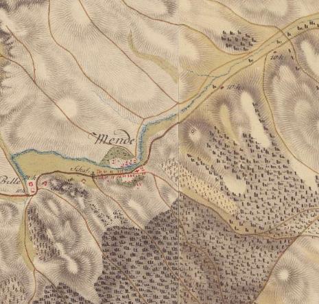 1. MENDE KÖZSÉG BEMUTATÁSA I. Katonai felmérés (1763-1787) Mende község a főváros határától nagyjából 15 kilométerre, tőle keletre fekszik.