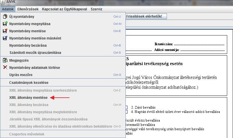 megadása után feltárul előttünk az elektronikus világba vezető út. A bejelölt helyre kapunk értesítést arról, hogy bevallásunk megérkezett a kívánt helyre.