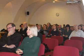 Zo života fakúlt Teologická fakulta Faktory stabilnej rodiny Auditórium konferencie tvorili pedagógovia, študenti, pastorační pracovníci i kňazi Dňa 22.