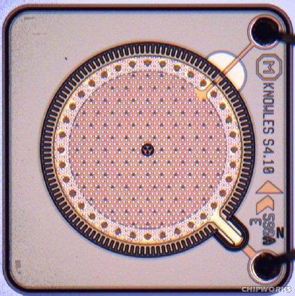 elektróda: Au SiO2 / SiNx