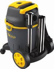 SXVC20PE 28,0 l/s, 1200 W Fújó funkció / Blower function 2 hátsó kerék a nagyobb stabilítás érdekében Ø 18cm / 2 rear wheels ø18cm for greater stability Tartozék tároló / On board accessories storage