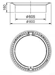 beton 145 kg EN124 D400 6 db/raklap K.L 7.