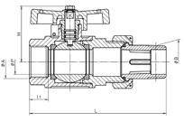 1.1/4" 12 25 65,5 128,5 19,1 25 1,100 1.1/4" 40 080654843012500 1.