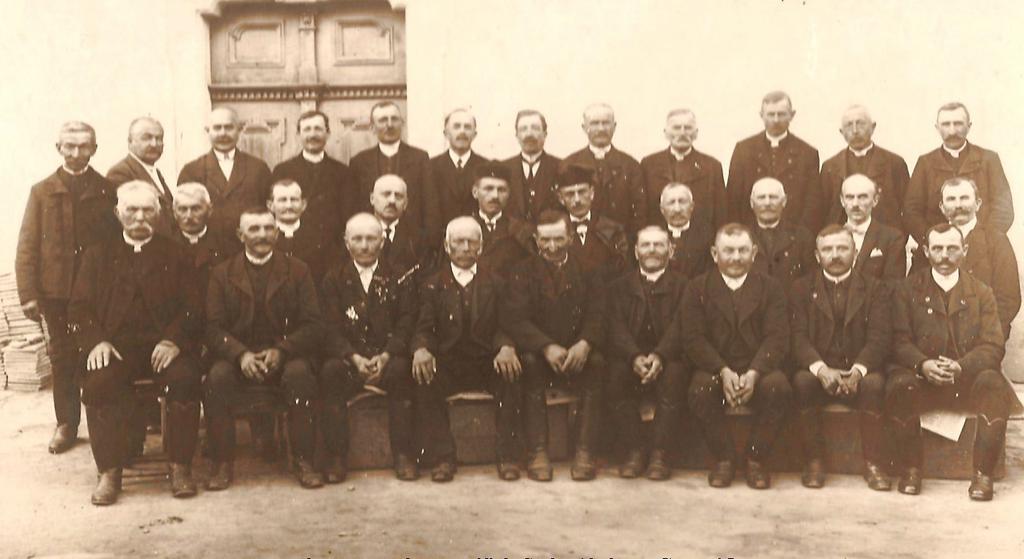 A presbitérium tagjai az 1920-as években,